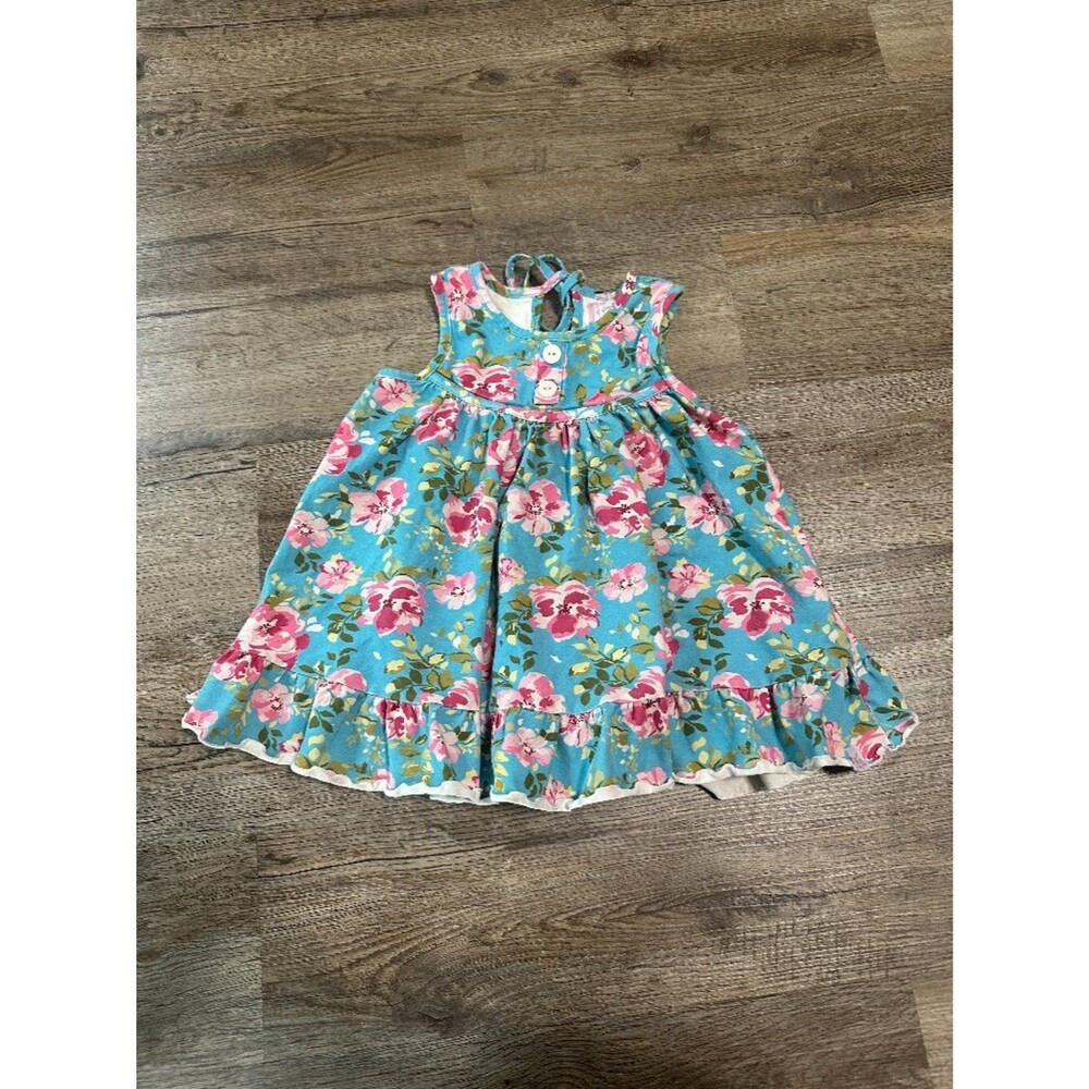 Sweethoney Girls 4T Floral Top Sleeveless Ruffle Blouse Shirt Spring Summer